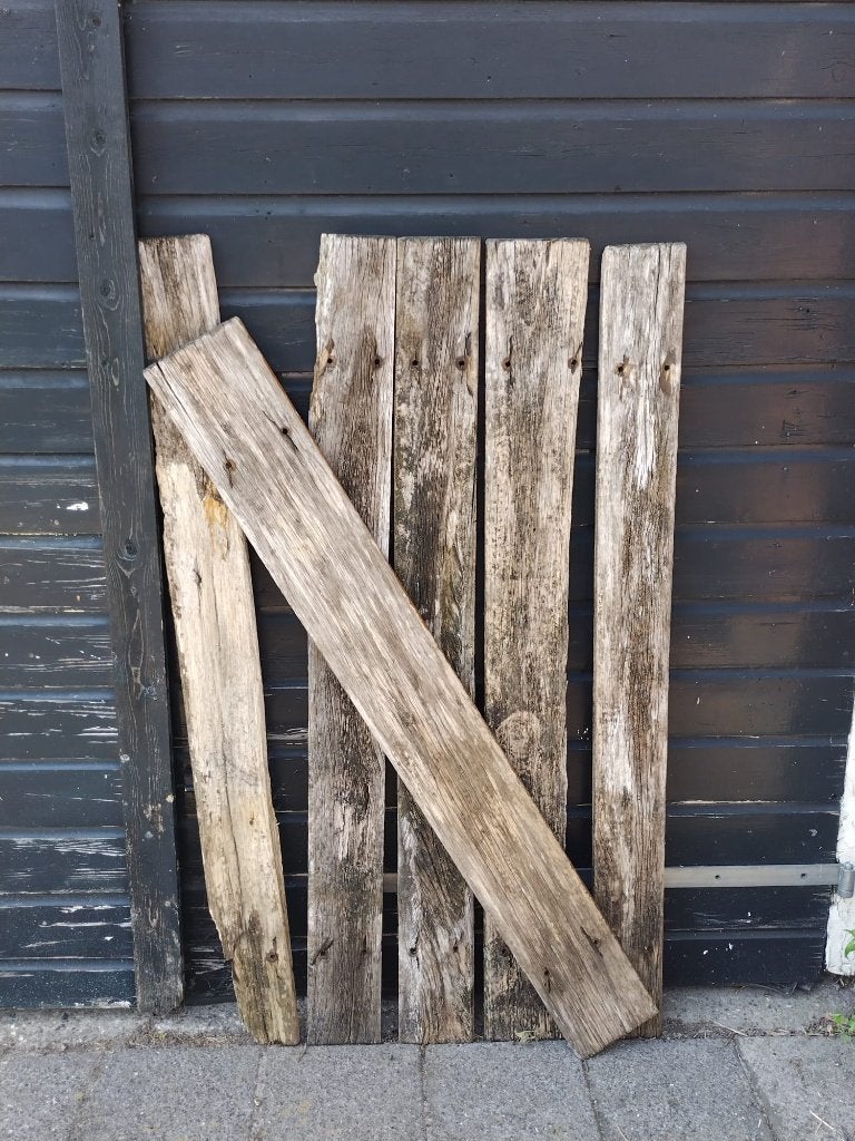 oude verweerde planken voor kunstuitingen, schilderingen, Ophalen