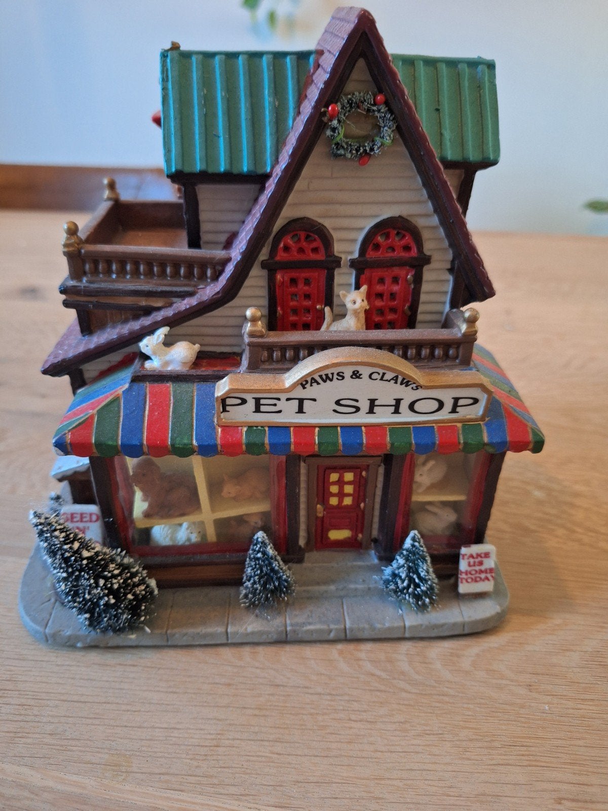 Lemax petshop, Ophalen of Verzenden, Gebruikt