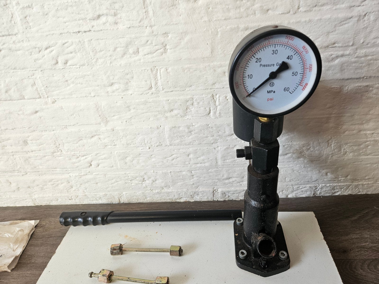 Diesel verstuiver injector tester, Auto diversen, Autogereedschap, Ophalen of Verzenden, Gebruikt