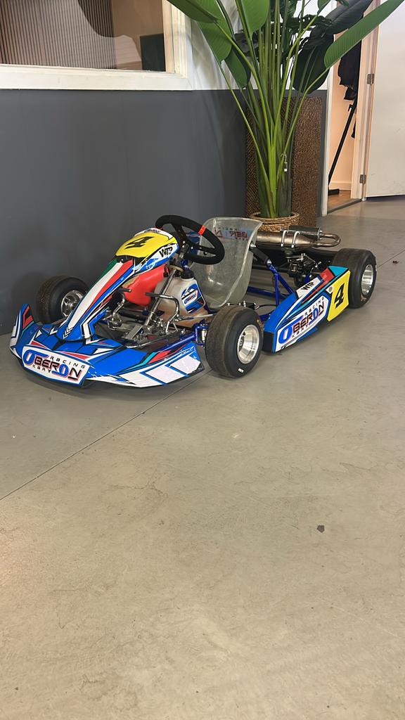 Kinder kart zo goed als nieuw - Slechts 1 keer gebruikt!, Sport en Fitness, Karting, Ophalen of Verzenden, Zo goed als nieuw, Kart