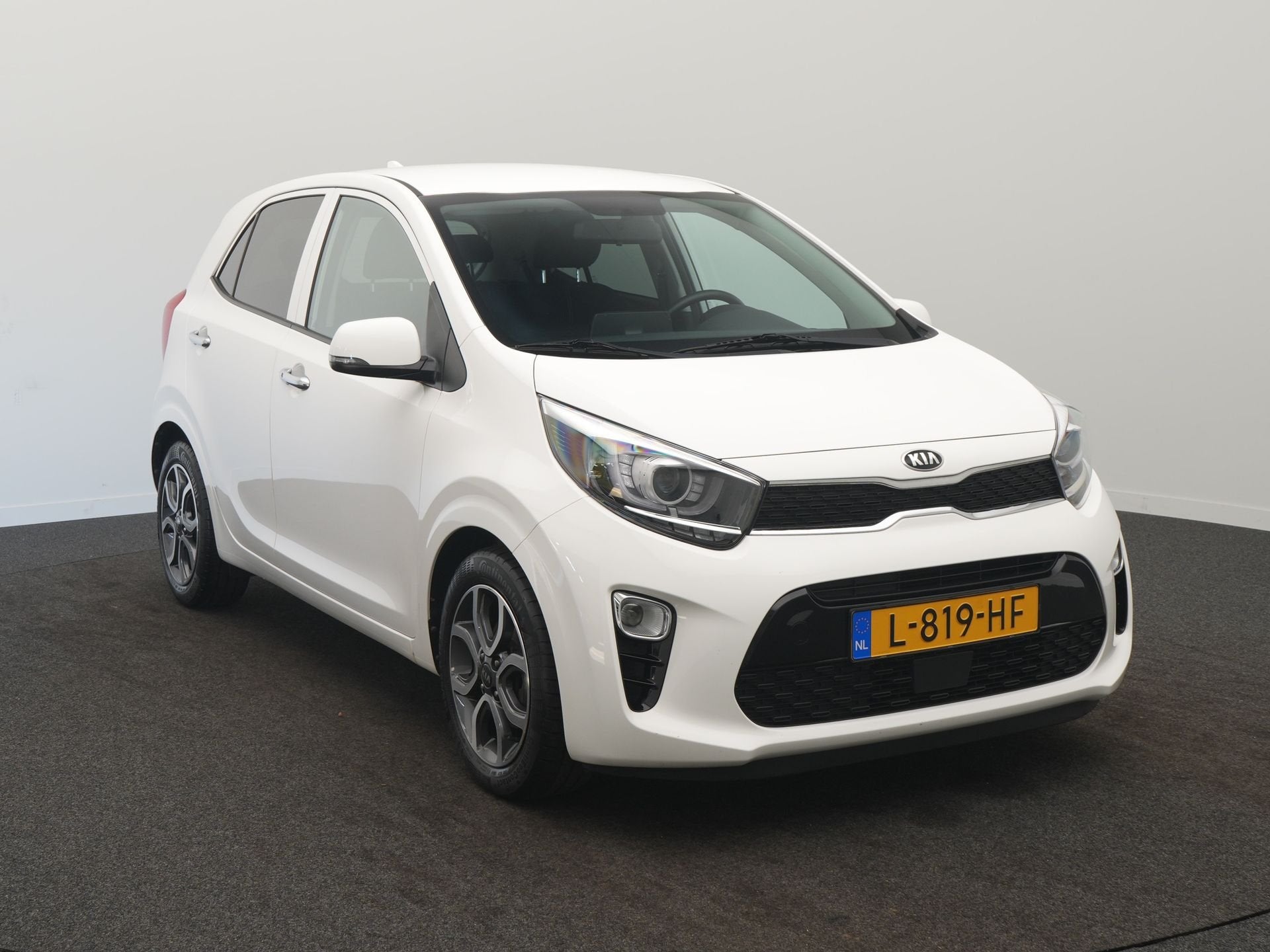 Kia Picanto 1.0 DPi DynamicPlusLine - RIJKLAARPRIJS - Automa, Auto's, Kia, Stof, Gebruikt, 4 stoelen, Automatische klimaatregeling