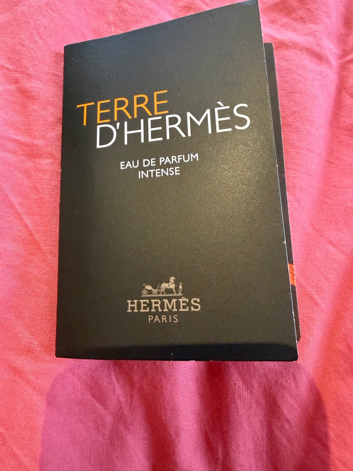 Hermès Terre d'Hermès Eau de Parfum Intense - Sample, Verzenden, Nieuw