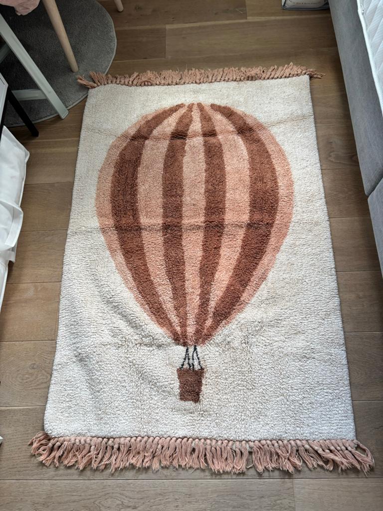 Tapis petit vloerkleed luchtballon, Ophalen, 100 tot 150 cm, 50 tot 100 cm, Zo goed als nieuw