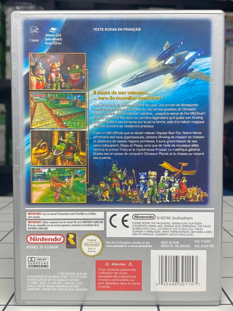 Star Fox Adventures - Nintendo GameCube Game - Compleet, Www.nintendo.com, 1 speler, Ophalen of Verzenden, Zo goed als nieuw