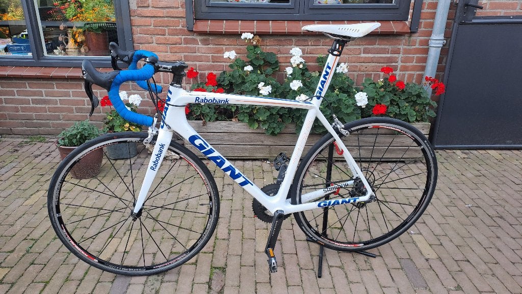 Racefiets Giant TCR Advanced SL maat M/L, Fietsen en Brommers, Ophalen, 28 inch, Gebruikt, Carbon
