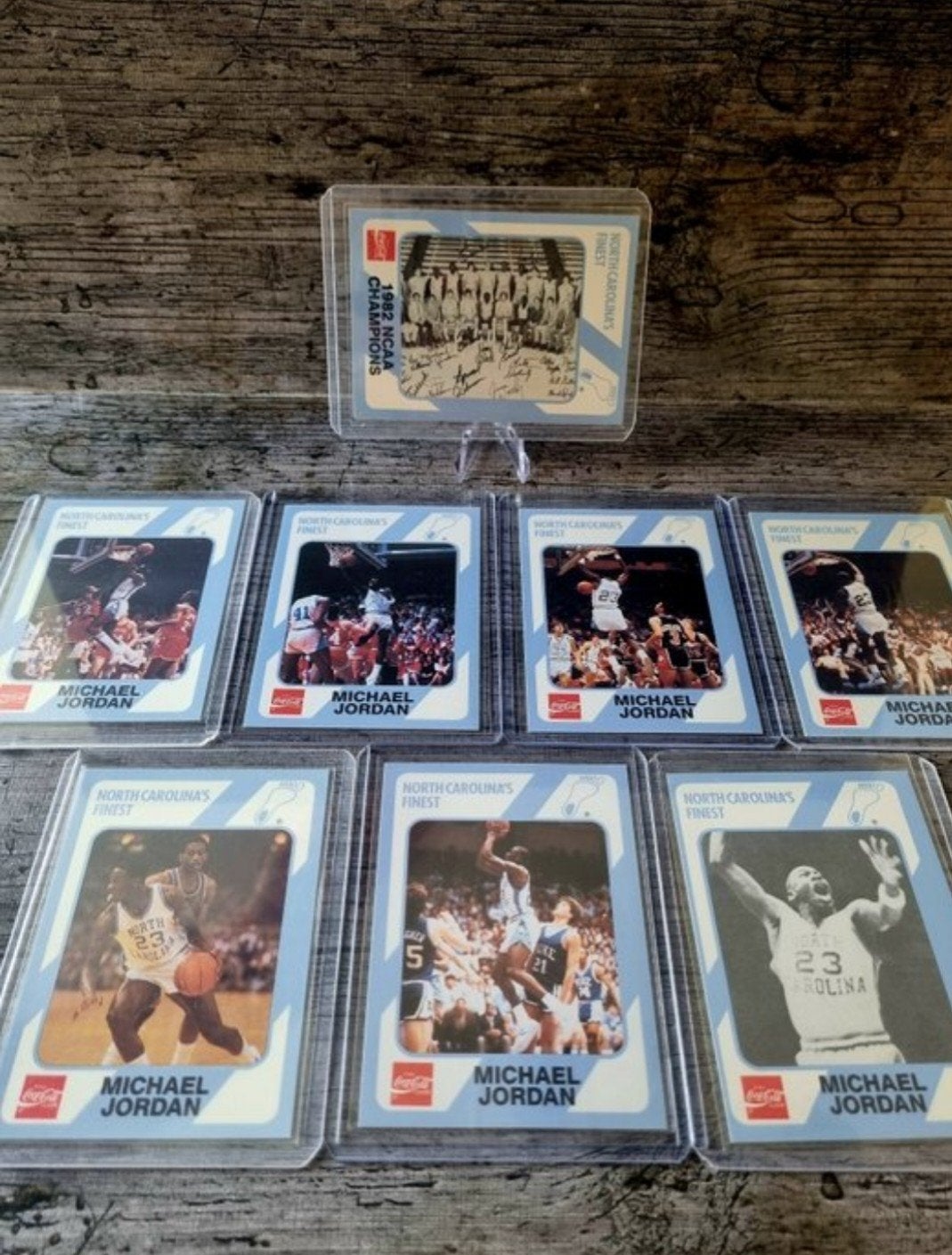 Michael Jordan Coca-Cola Kaartenset, Verzamelen, Ophalen of Verzenden, Zo goed als nieuw, Overige sporten, Spelerskaart