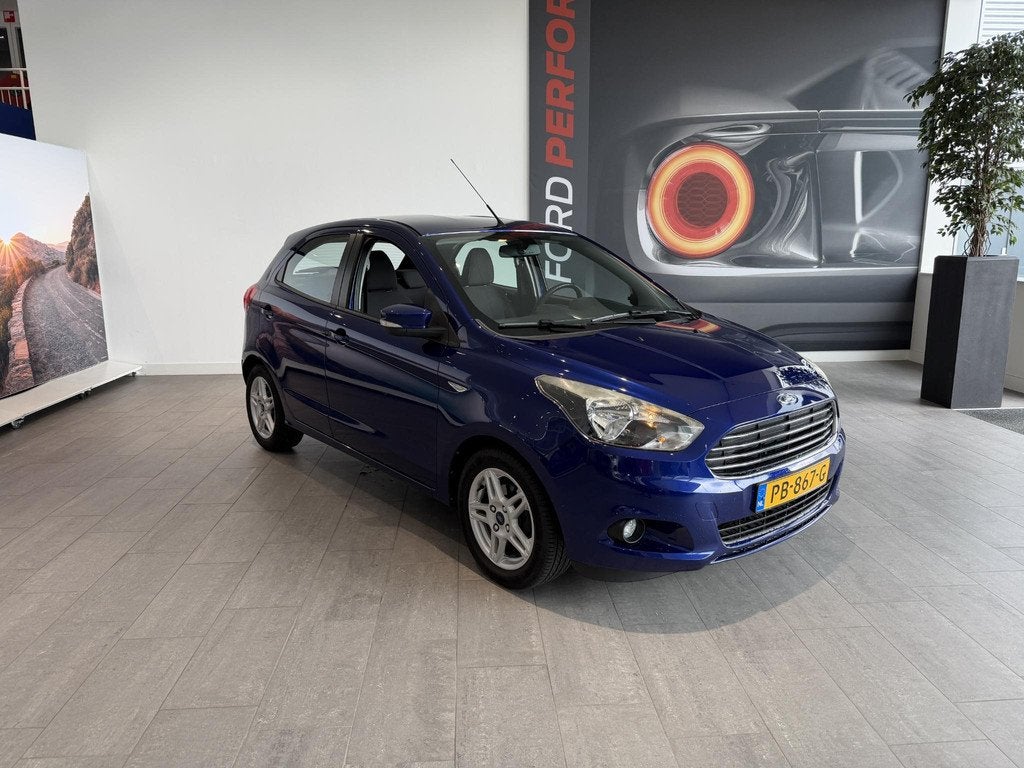 Ford Ka+ 1.2 Trend Ultimate | AIRCO | BLUETOOTH | 12 MAANDEN, Auto's, 12 maanden, 4 cilinders, Blauw, Electronic Stability Program (ESP)