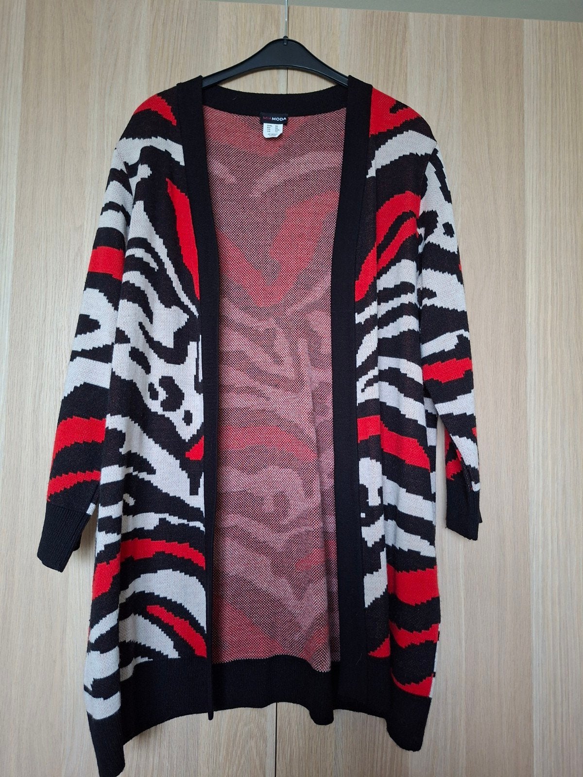 Miamoda Lang Vest met Zebraprint - Maat 50, Kleding | Dames, Miamoda, Ophalen of Verzenden, Zo goed als nieuw, Overige kleuren