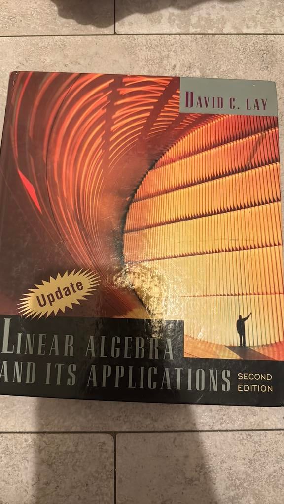 Linear algebra and its applications, Ophalen of Verzenden, Beta, Zo goed als nieuw, WO