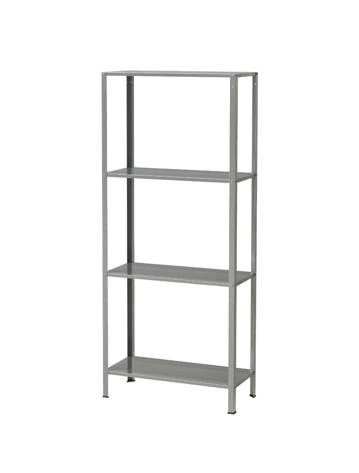 2x IKEA Hyllis stainless steel stellingkast (goede staat), Ophalen, Zo goed als nieuw