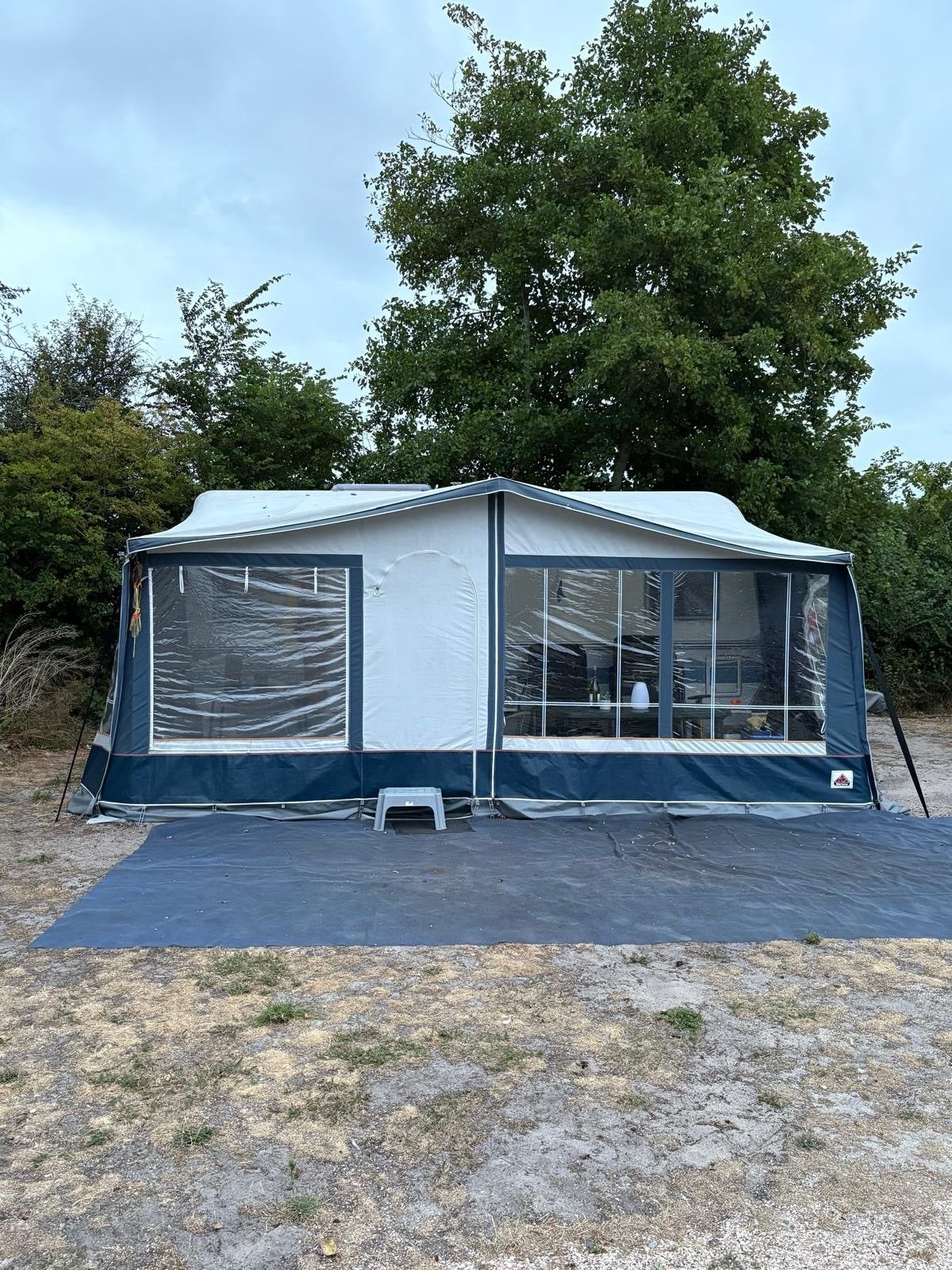 Dorema Voortent maat 13 (950-975) ook losse luifel en tarp, Ophalen, Gebruikt, Dorema