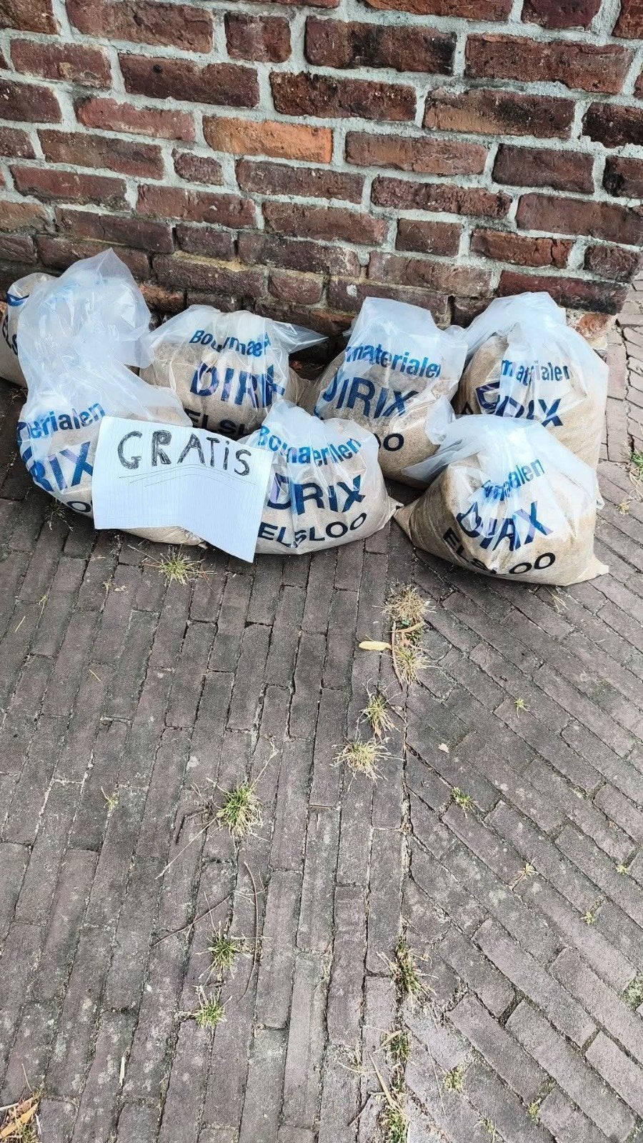 (ophoog) zand gratis, Ophalen of Verzenden, Ophoogzand