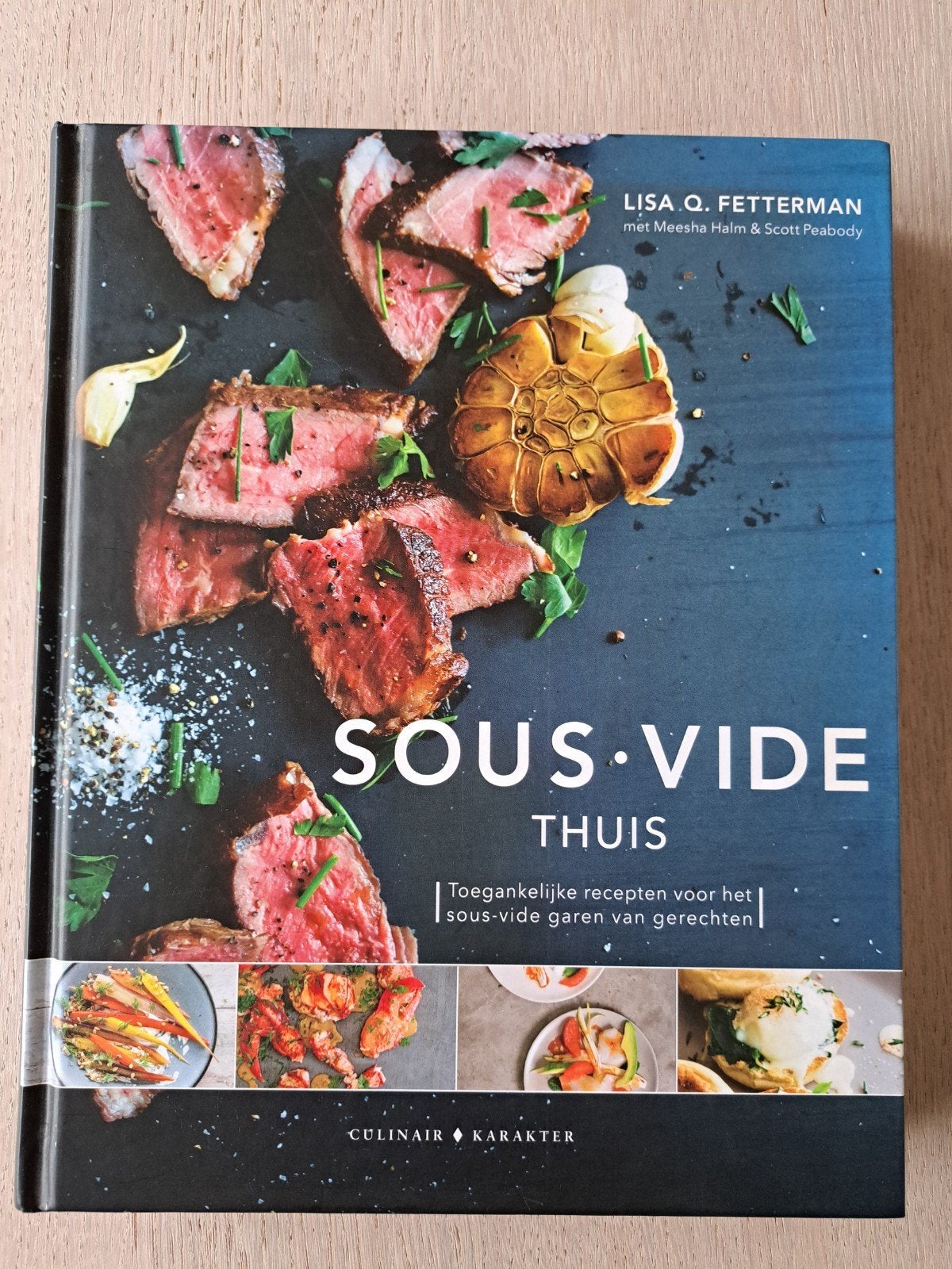 SOUS-VIDE THUIS - Lisa Q. Fetterman, Boeken, Kookboeken, Zo goed als nieuw, Ophalen of Verzenden