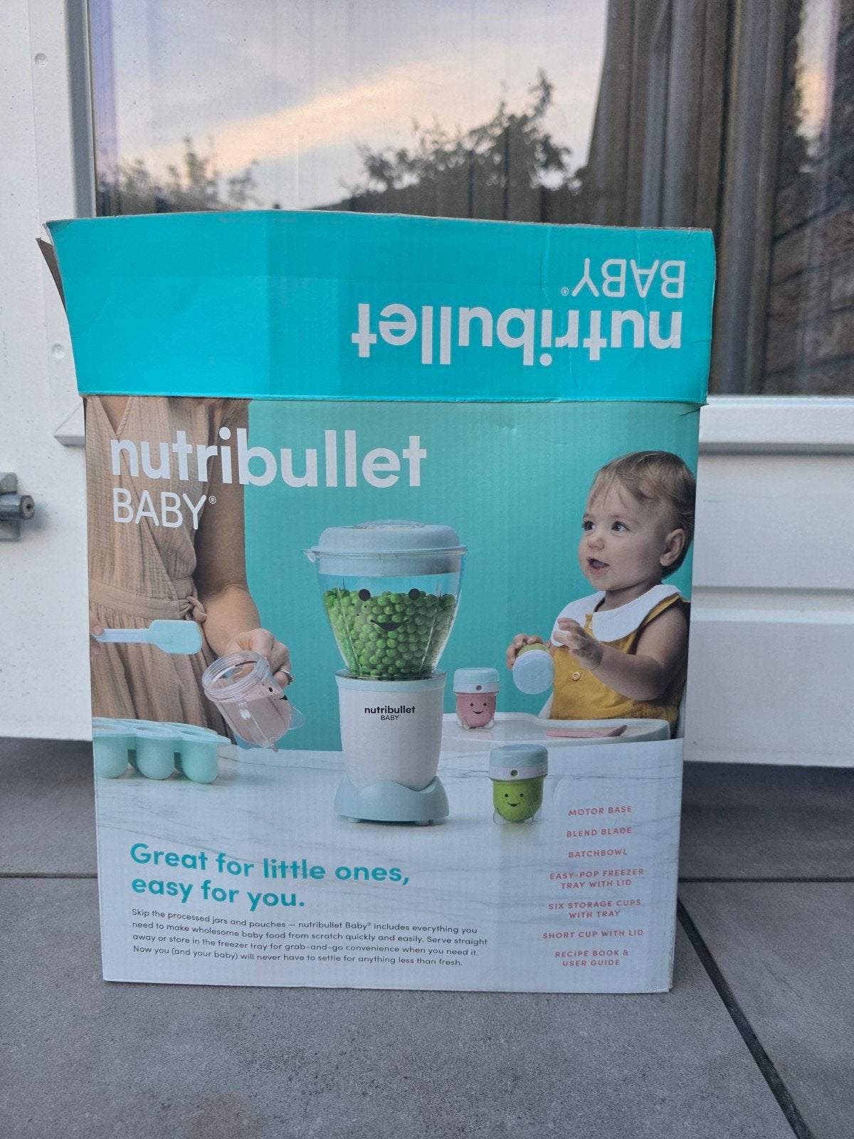 Nutribullet Baby Blender - Maak zelf babyvoeding, Ophalen of Verzenden, Zo goed als nieuw