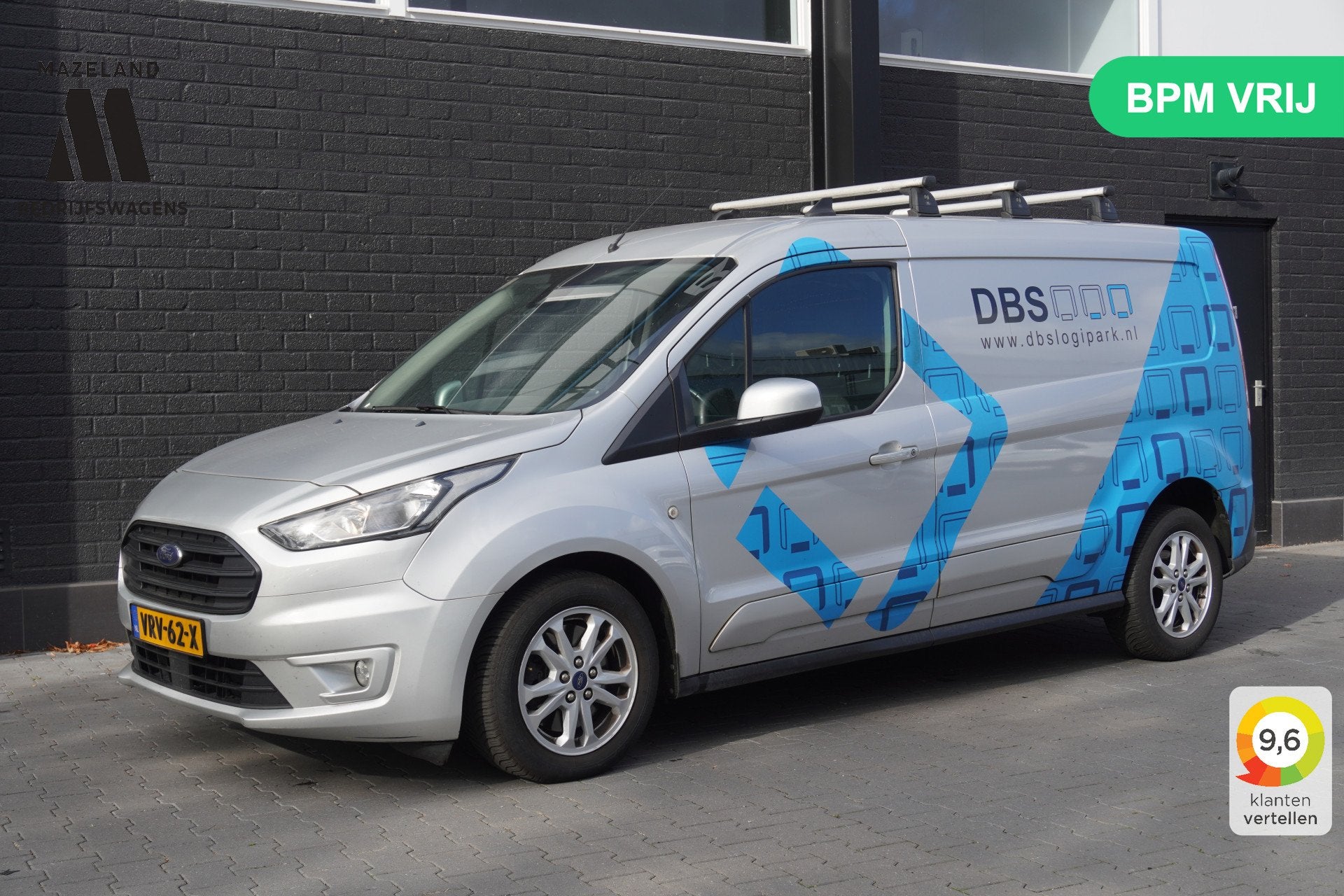 Ford Transit Connect Limited 1.5 EcoBlue 120PK L2 Automaat E, 1390 kg, Stof, Gebruikt, 4 cilinders