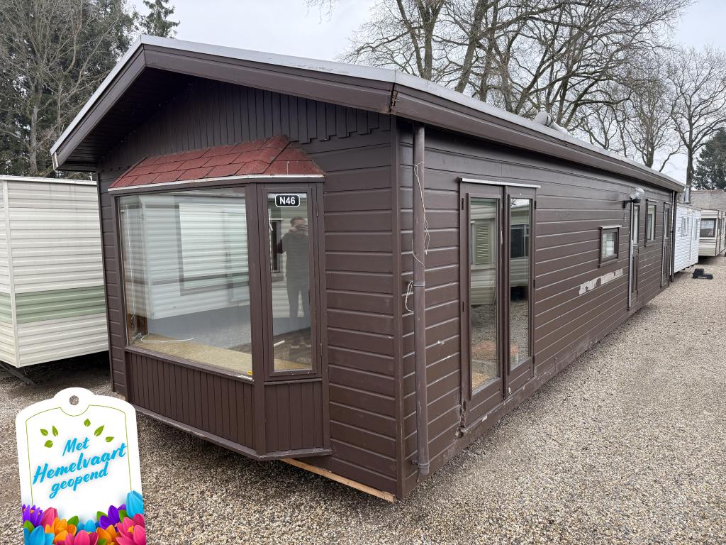 Continental Chalet 12.10 x 3.70 m Winterhard, Niet ingevuld, Niet ingevuld, Niet ingevuld
