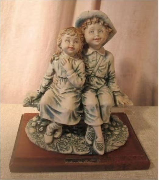 Mooi Italiaans Beeld - Capodimonte L'Arte Nel Mondo, Ophalen of Verzenden, Zo goed als nieuw, Mens
