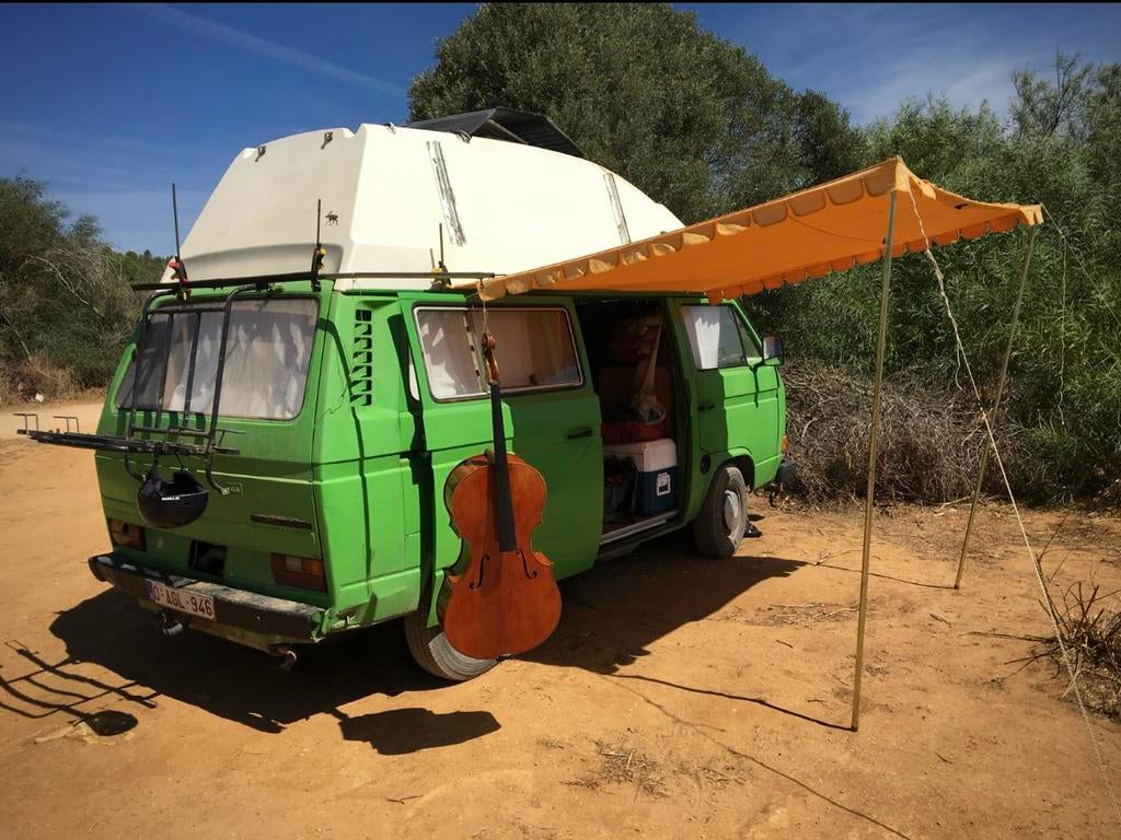 Volkswagen T3 2.0 (CU) benzine Aircooled - Double carburator, Transporter, Te koop, Benzine