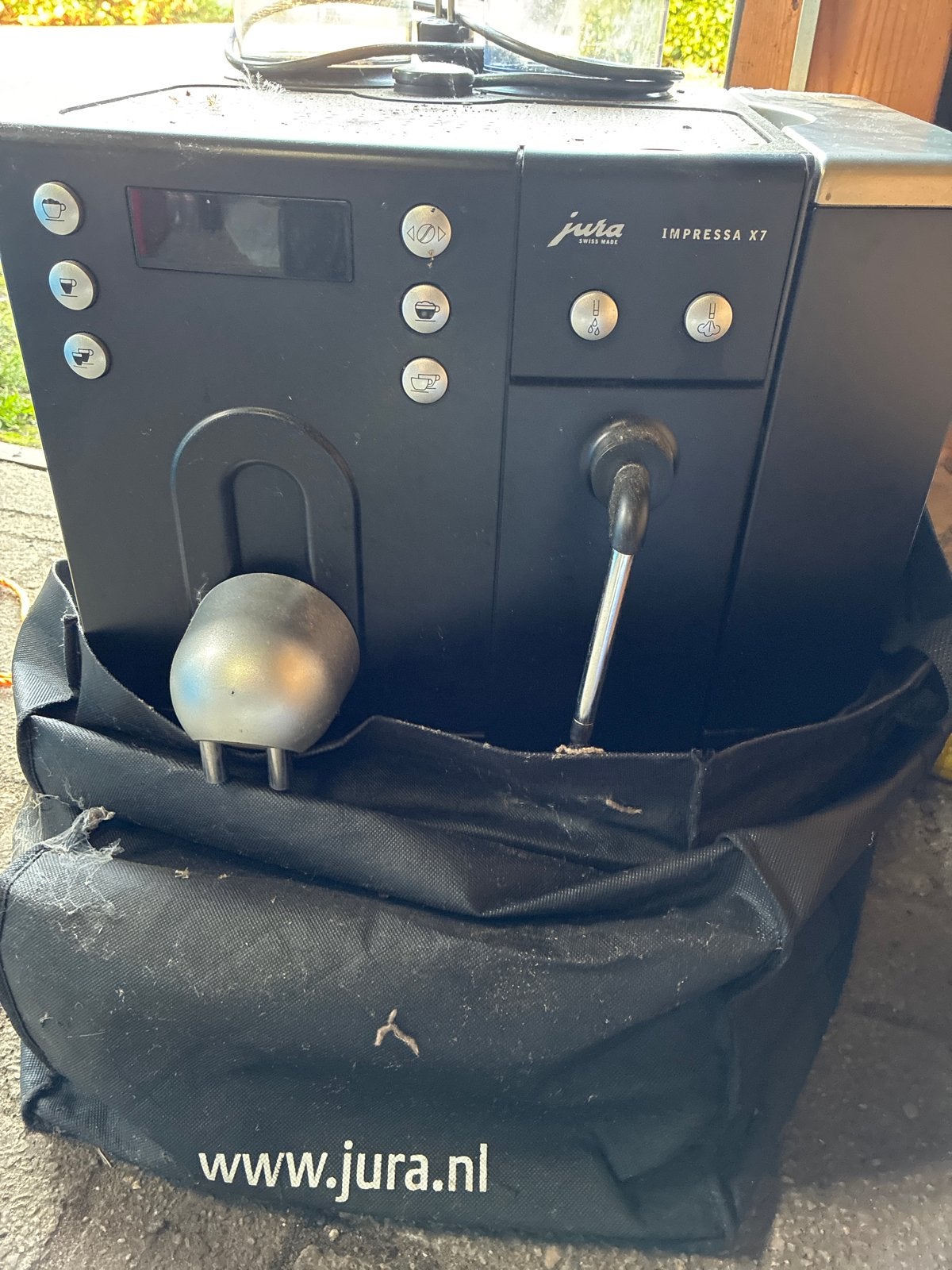 Jura Impressa X7 - Voor onderdelen/reparatie, Ophalen, Niet werkend, Koffiemachine, Koffiebonen