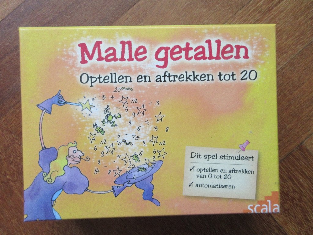 Malle getallen: Optellen en aftrekken tot 20, Ophalen of Verzenden, Gebruikt, Puzzelen