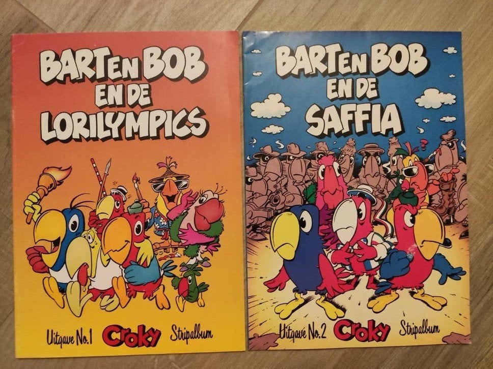 Barten Bob en de Lorilympics / Saffia - Goky Stripalbum, Meerdere stripboeken, Ophalen of Verzenden, Zo goed als nieuw, Onbekend
