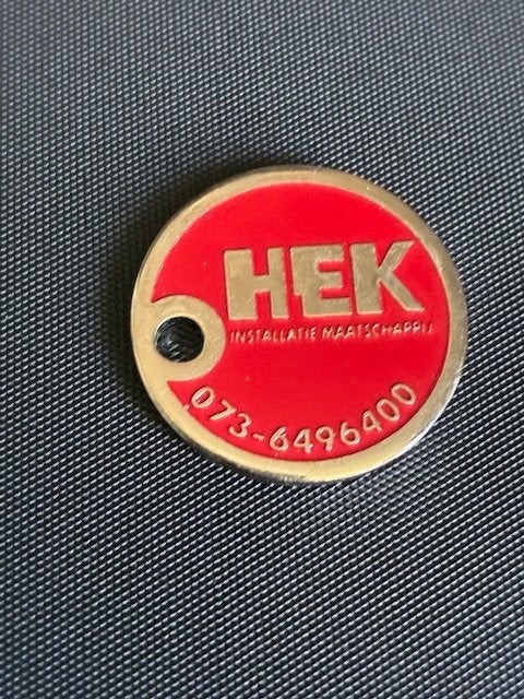 winkelwagenmuntje Hek, Verzamelen, Winkelwagenmuntjes, Ophalen of Verzenden