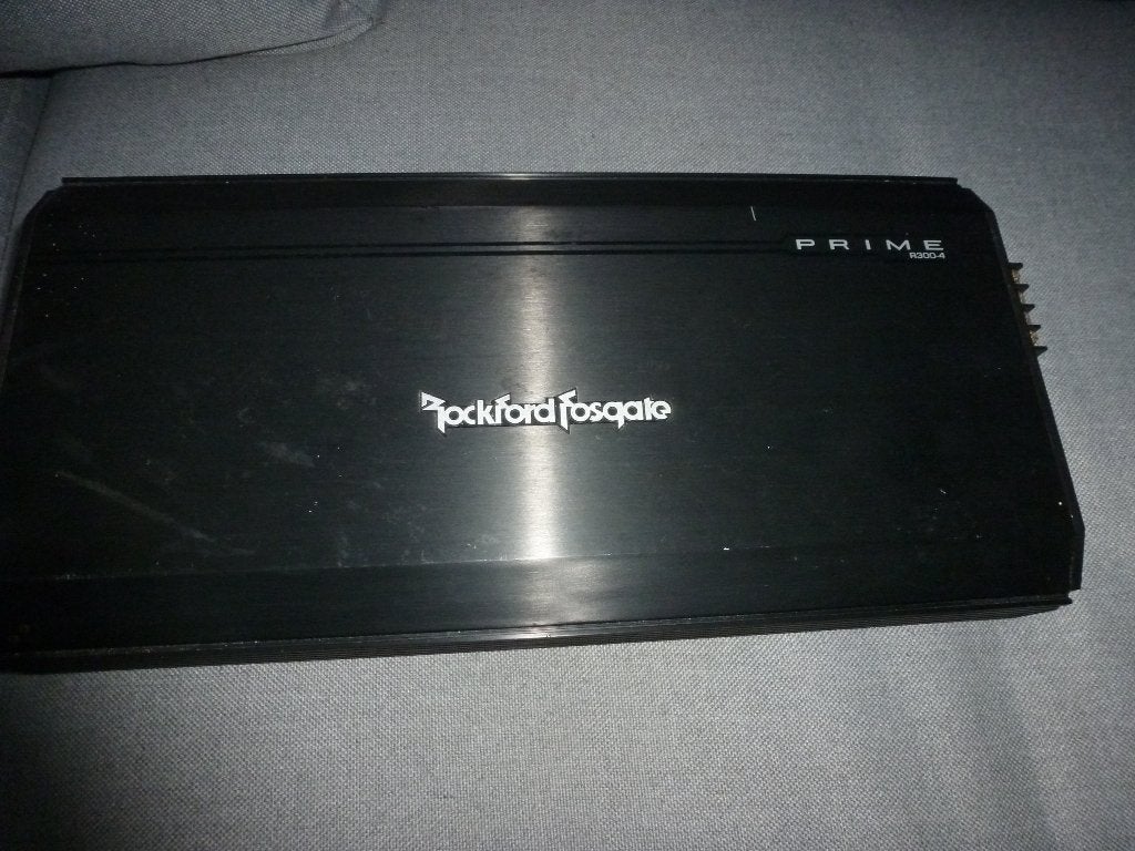 Rockford Fosgate 4 Kanaal Versterker, Ophalen, Gebruikt