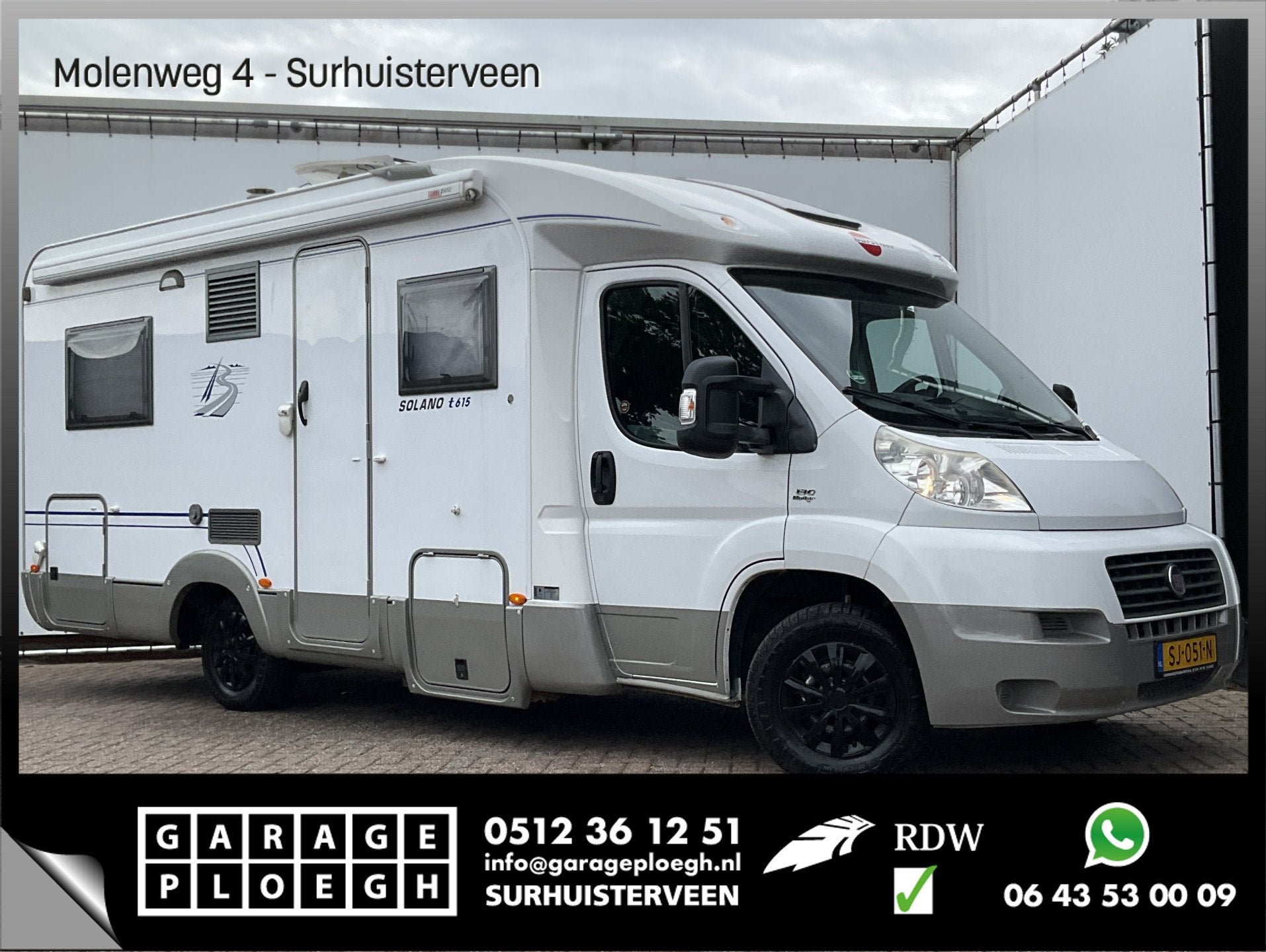 Bürstner T615 Airco Cabine Fietsrek Fransbed Beurstner, Koelkast, Info@garageploegh.nl, 6 tot 7 meter, Bedrijf