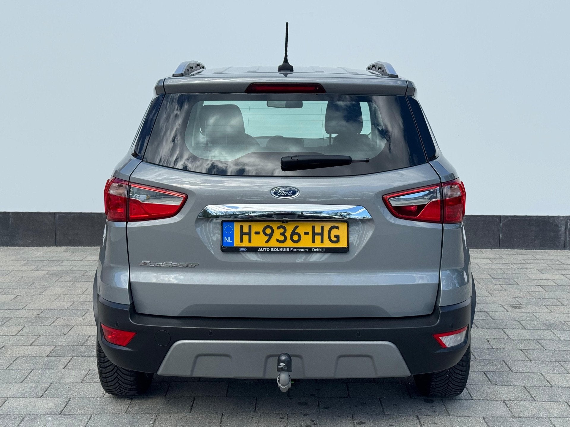Ford EcoSport EcoBoost 125 pk Titanium | Trekhaak | Camera |, Gebruikt, Ecosport, Leder en Stof, Origineel Nederlands