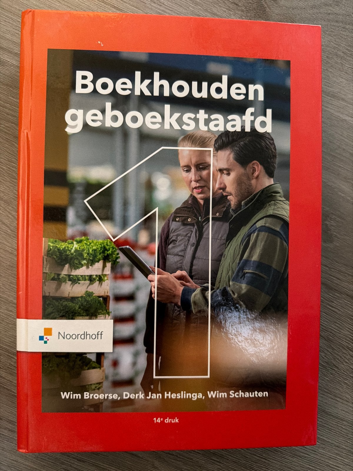 Boekhouden Geboekstaafd 1 - 14e druk, Ophalen of Verzenden, Gamma, Zo goed als nieuw, Niet van toepassing