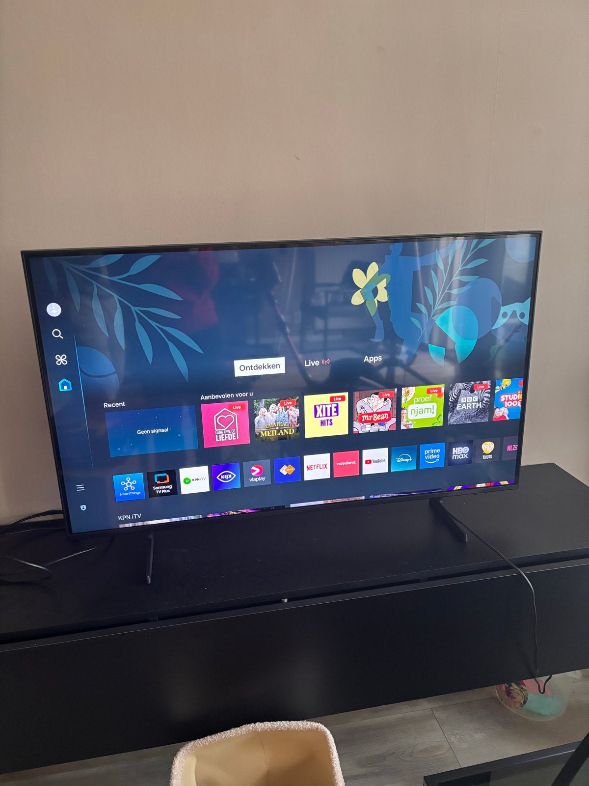 Samsung TV 2024 - Zo goed als nieuw wegens verhuizing, Ophalen, 50 Hz, Zo goed als nieuw, Samsung