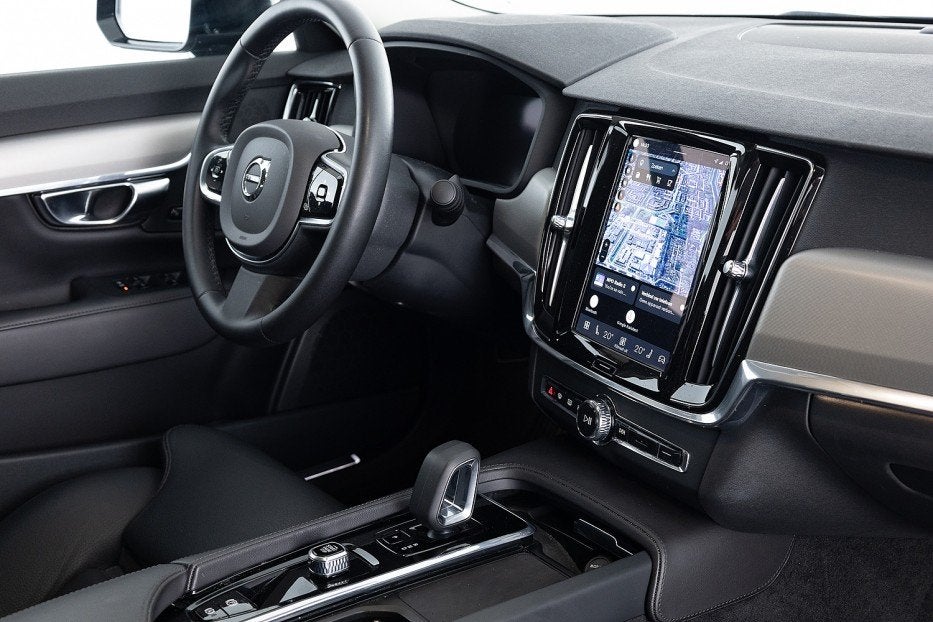 Volvo S90 2.0 B4 Plus Dark | LEDER | CARPLAY | EL. STOELEN |, 12 maanden, Gebruikt, 4 cilinders, Bedrijf