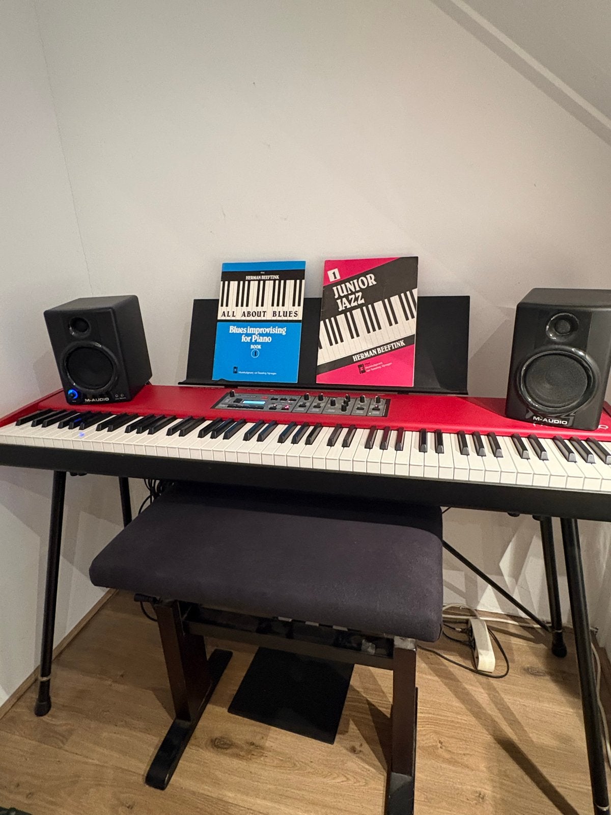 Clavia Nord Piano compleet met accessoires, Muziek en Instrumenten, Piano's, Ophalen, Gebruikt, Overige kleuren, Digitaal
