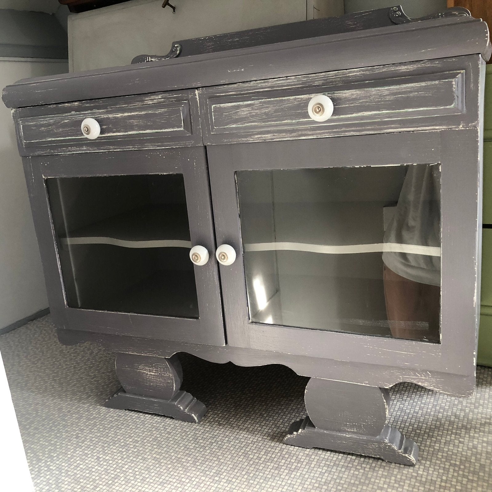 Brocante kastje, Ophalen, 50 tot 100 cm, Zo goed als nieuw, Minder dan 100 cm