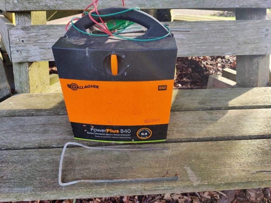 Gallagher schrikdraadapparaat B40 9 - 12 volt, Dieren en Toebehoren, Weidegang, 4 paarden of pony's of meer