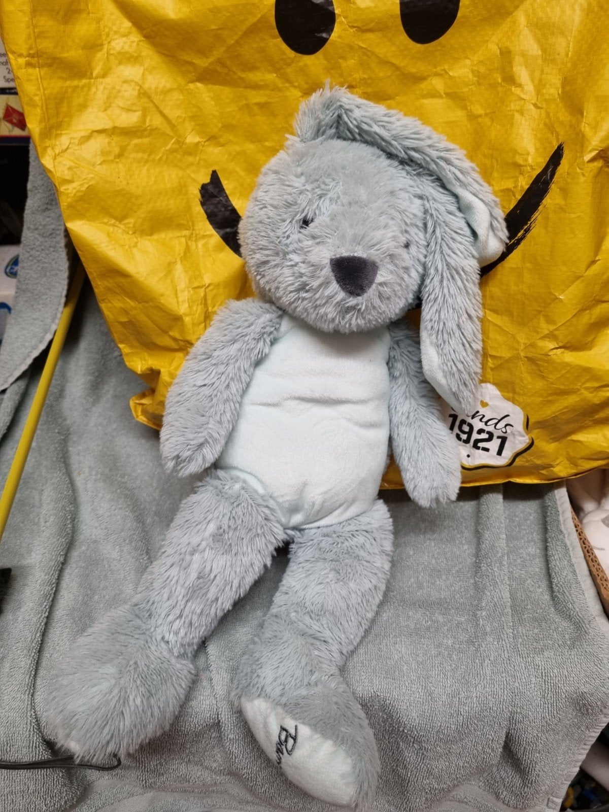 Bambino knuffel konijn nr 22, Ophalen of Verzenden, Zo goed als nieuw, Konijn