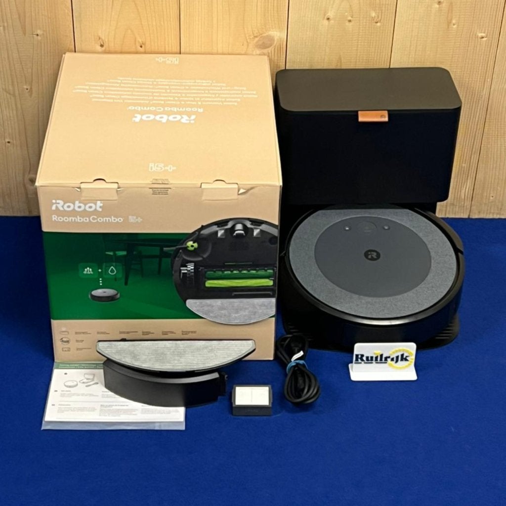 iRobot Roomba Combo i5+ robotstofzuiger en dweilrobot -Demo, Witgoed en Apparatuur, Stofzuigers, Flex Ltd., Zo goed als nieuw