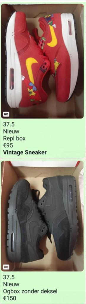 Nike Air Max 1 EU 37.5 Nieuw, Overige kleuren, ., Nike, Nieuw