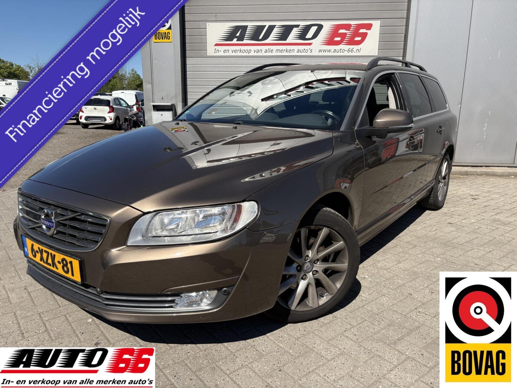 Volvo V70 2.0 D4 Nordic+ APK tot 08-2027, Auto's, Voorwielaandrijving, Automatische klimaatregeling, 4 cilinders, Onderhoudsboekje