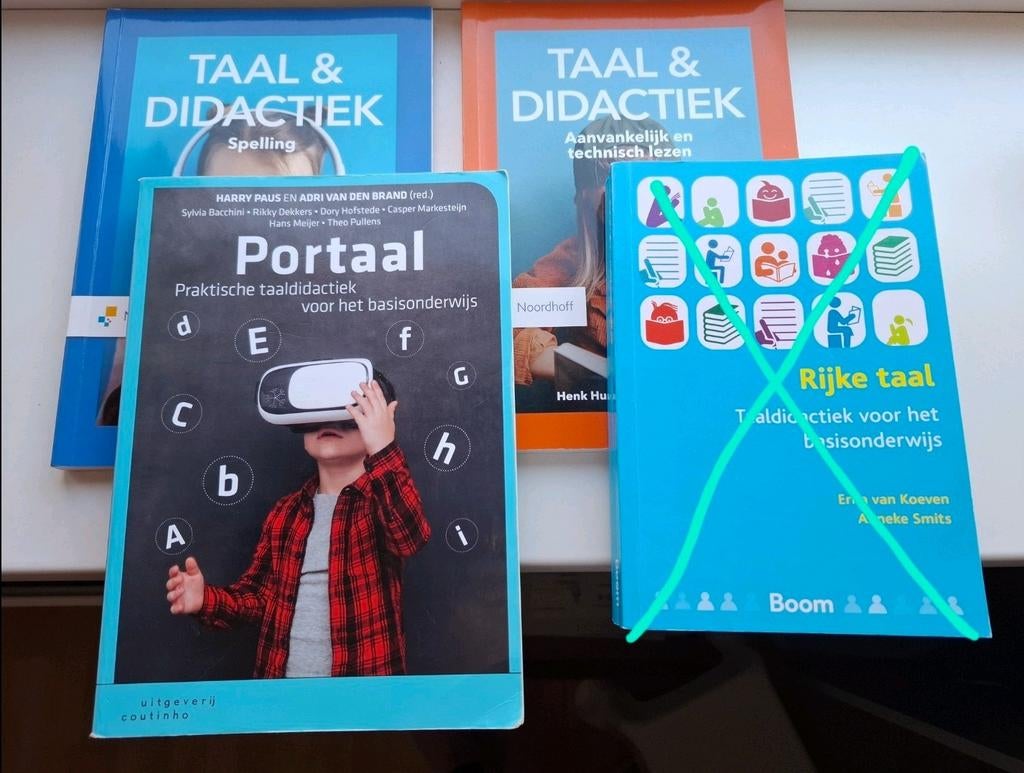 Taal & Didactiek Studieboeken PABO set, Diverse auteurs, Zo goed als nieuw, Alpha, HBO