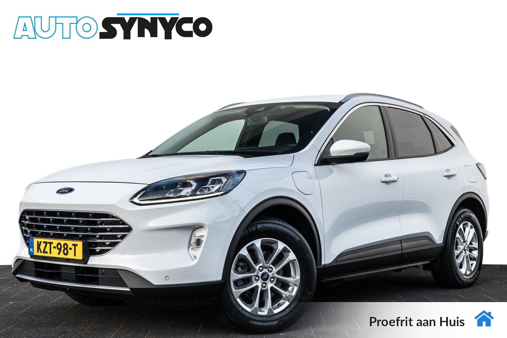 Ford Kuga 2.5 PHEV Titanium X | B&O | LED | 33.475 Km! | Win, 14 kWh, Gebruikt, 4 cilinders, Met garantie (alle)
