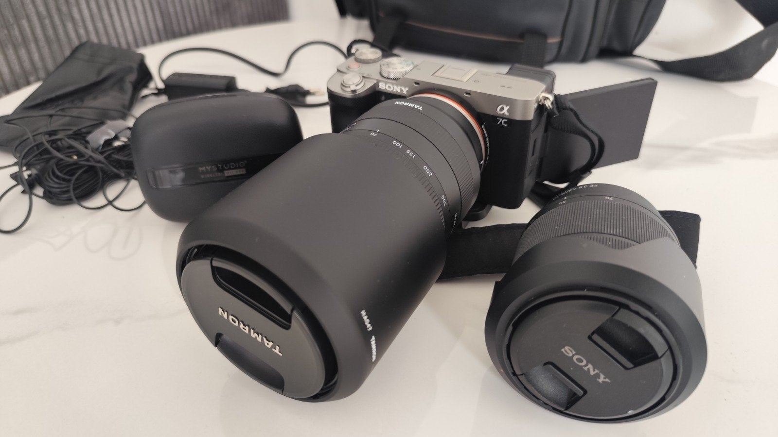 A7C CAMERA compleet, Audio, Tv en Foto, Optische apparatuur | Verrekijkers, Ophalen of Verzenden, Zo goed als nieuw, 20x of meer