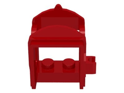 Lego Red Horse Saddle with Clip, Gebruikt, Lego, Accessoire, Ophalen of Verzenden
