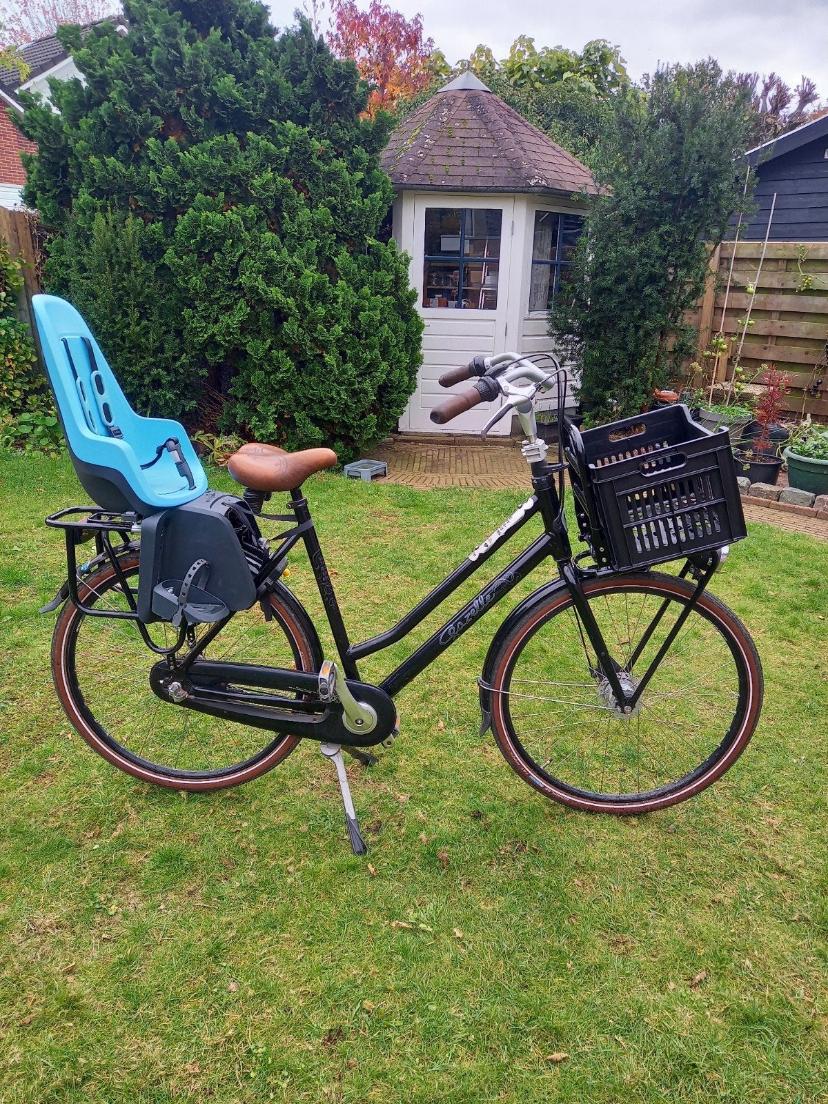 Gebruikte dames transportfiets, Ophalen, Gebruikt, Gazelle, 1 zitje