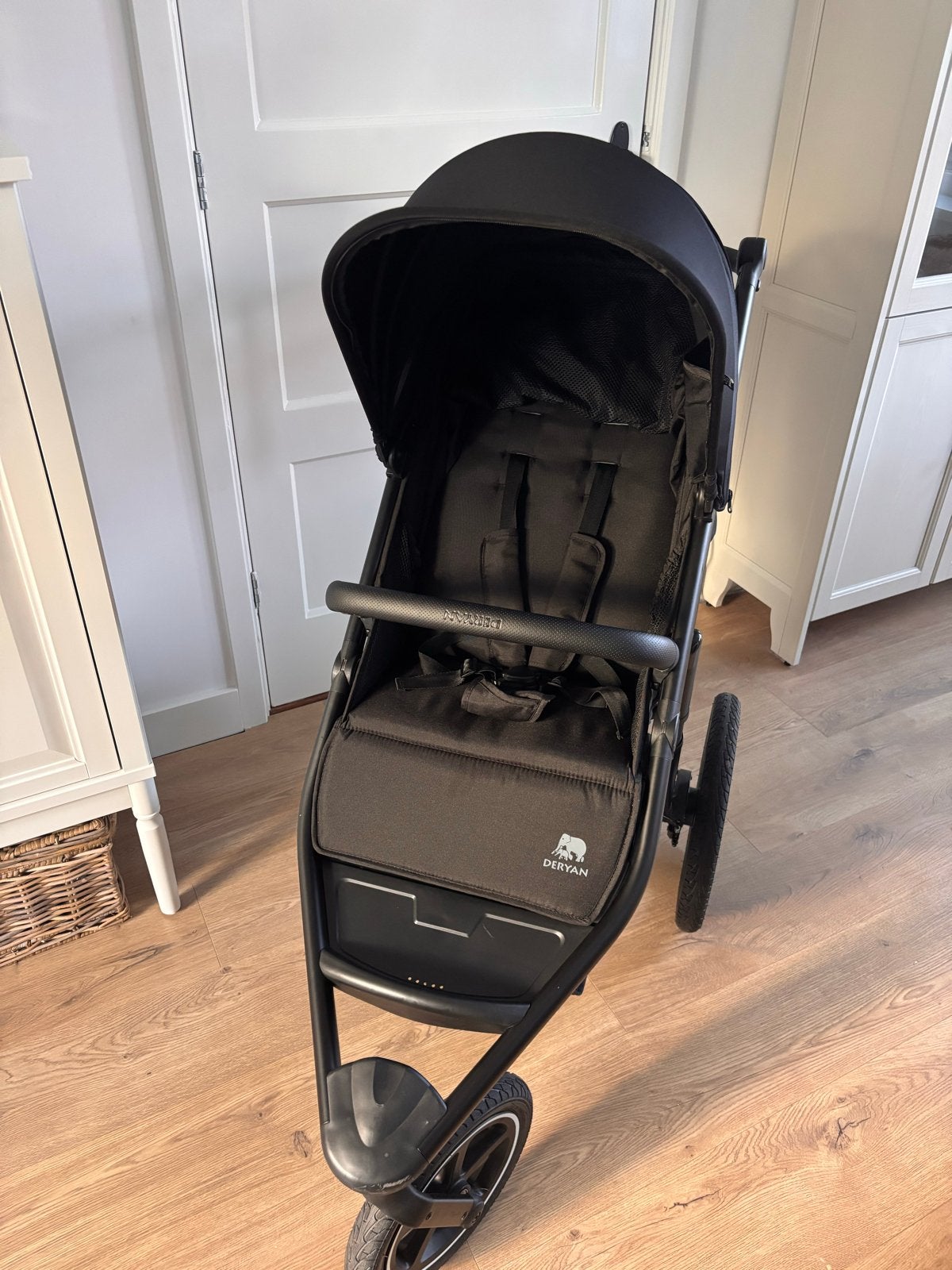 Deryan Bolt hardloop kinderwagen- Slechts 1 keer gebruikt!, Ophalen, Zo goed als nieuw, Combiwagen, Overige merken