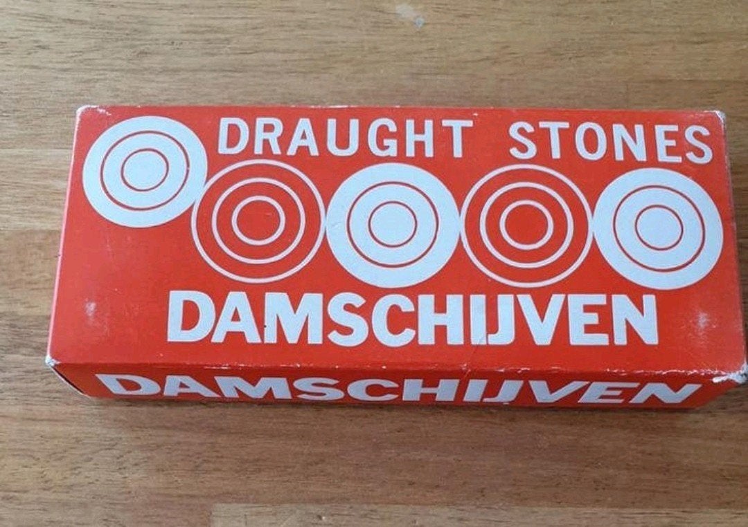 Damstenen, damschijven, dammen, Hobby en Vrije tijd, Gezelschapsspellen | Bordspellen, Ophalen of Verzenden