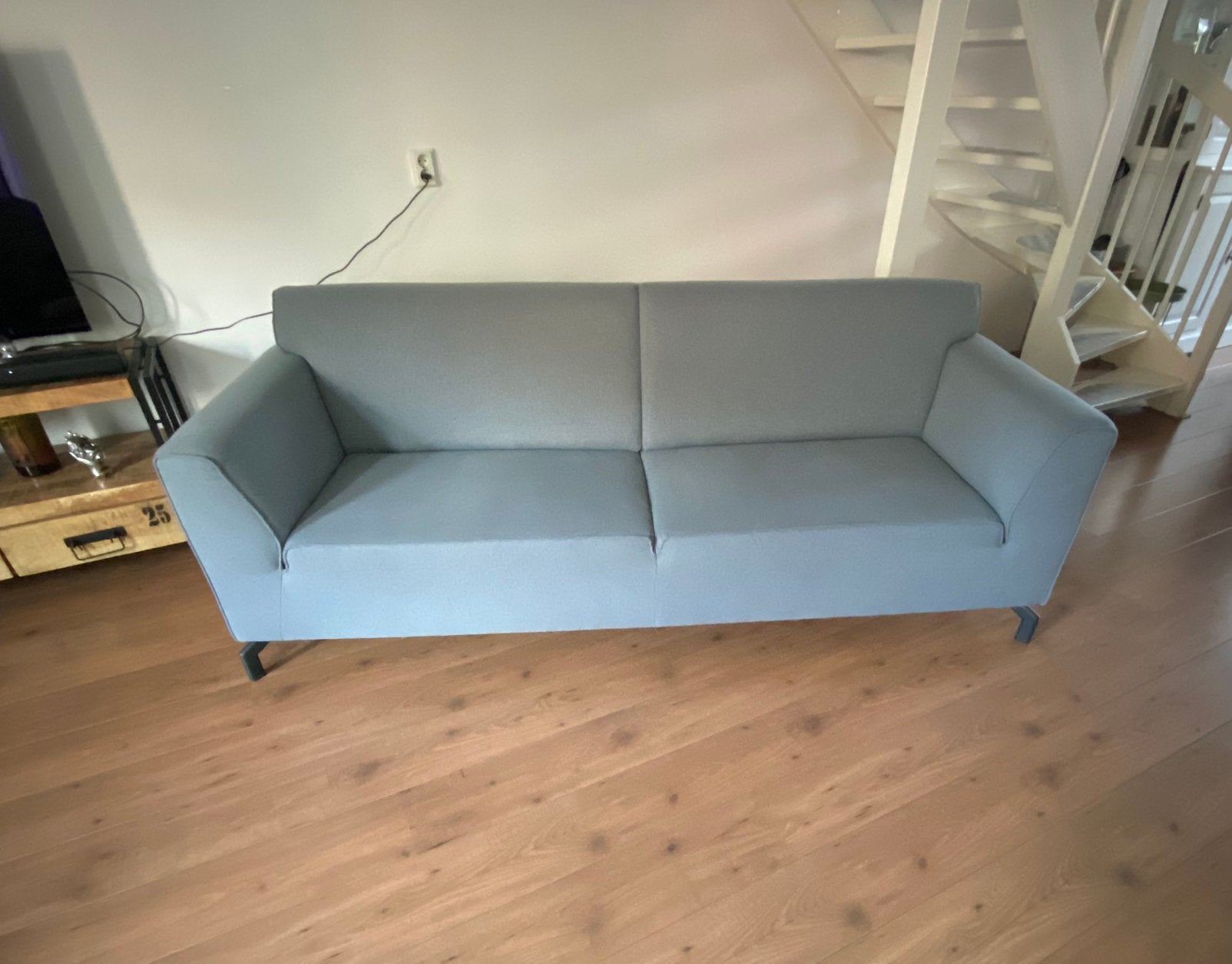 Mooie weinig gebruikte 3zits bank, Huis en Inrichting, Ophalen, Zo goed als nieuw, 75 tot 100 cm