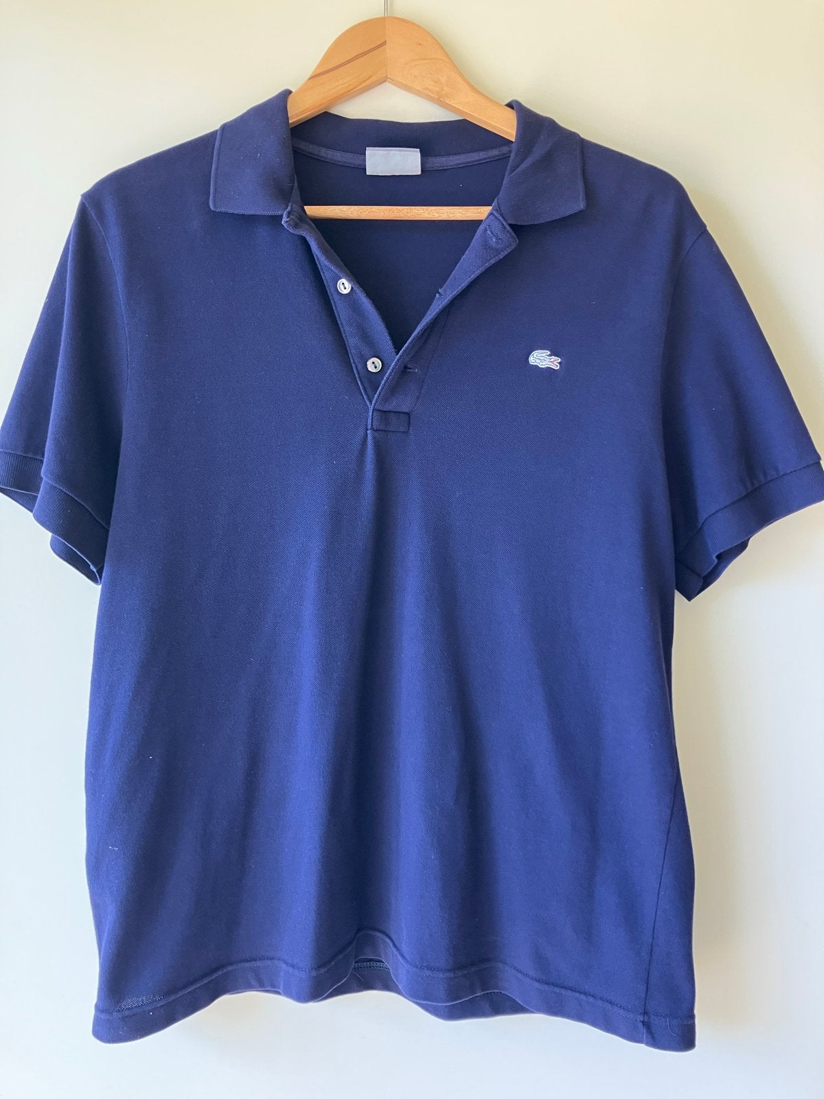 Lacoste polo zo goed als nieuw, Ophalen of Verzenden, Zo goed als nieuw, Maat 52/54 (L), Blauw