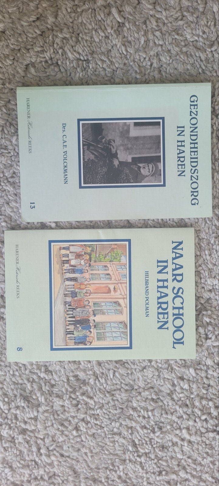 Harense Historische Reeks, Ophalen of Verzenden, 20e eeuw of later, Zo goed als nieuw, Drs. C.A.E. Volckmann, Hilbrand Polman