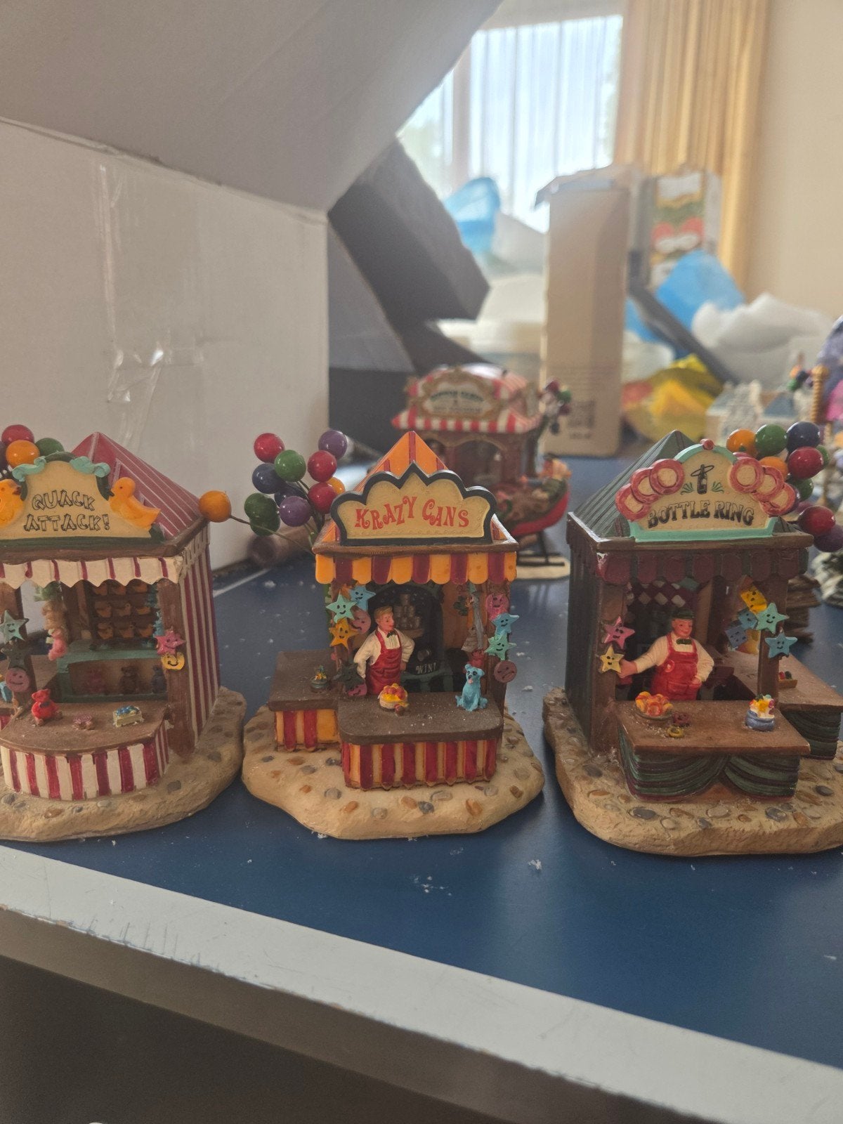 Lemax carnival Kiosks kerstdorp, Diversen, Kerst, Ophalen of Verzenden